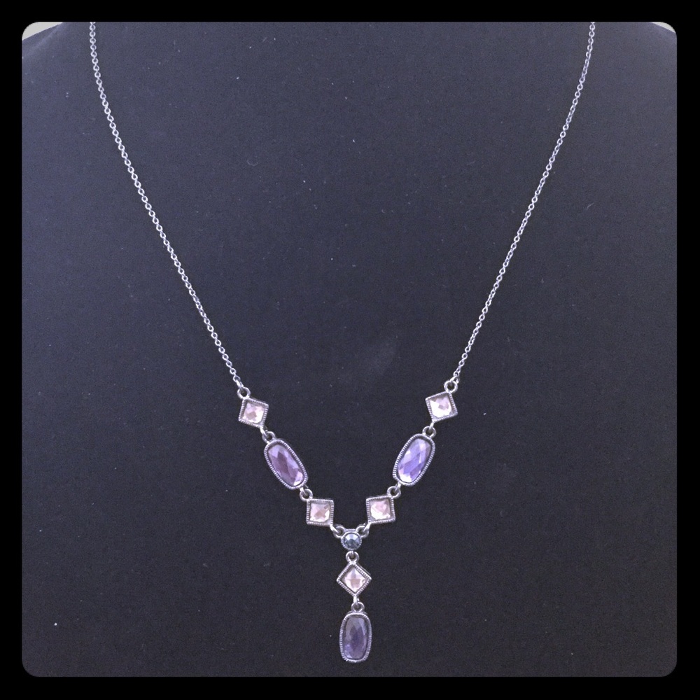 Necklace With Blue Stones